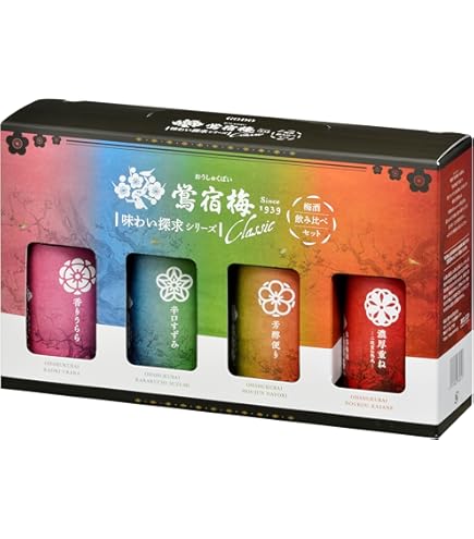 酔鯨　熟成梅酒8　熟成梅酒6 飲み比べセット suigei-umeshu8-